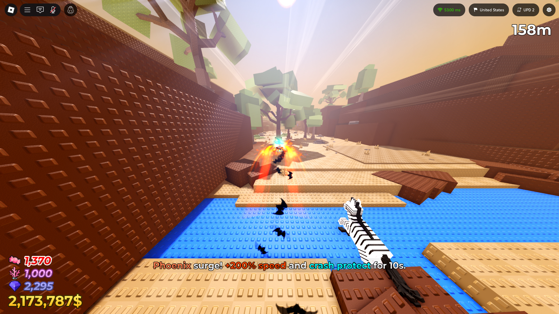 The Phoenix in Raise Animals (Image via Roblox Corporation)