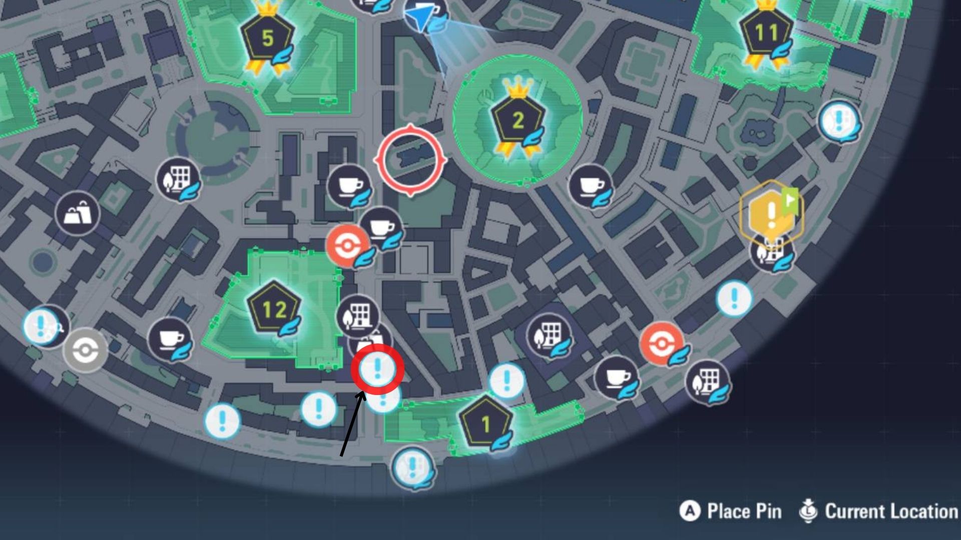 Boutique Couture location (Image via Deltia's Gaming/TPC)