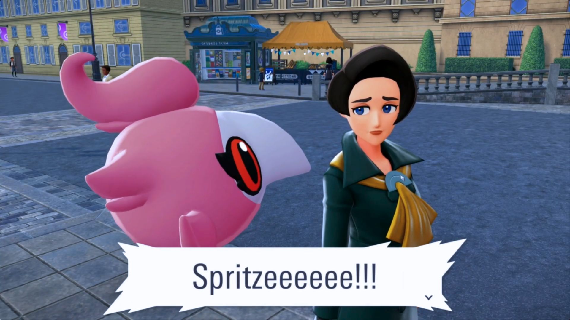 Pokemon Legends Z-A Exploring the Scents of Spritzee Walkthrough (Side Quest)
