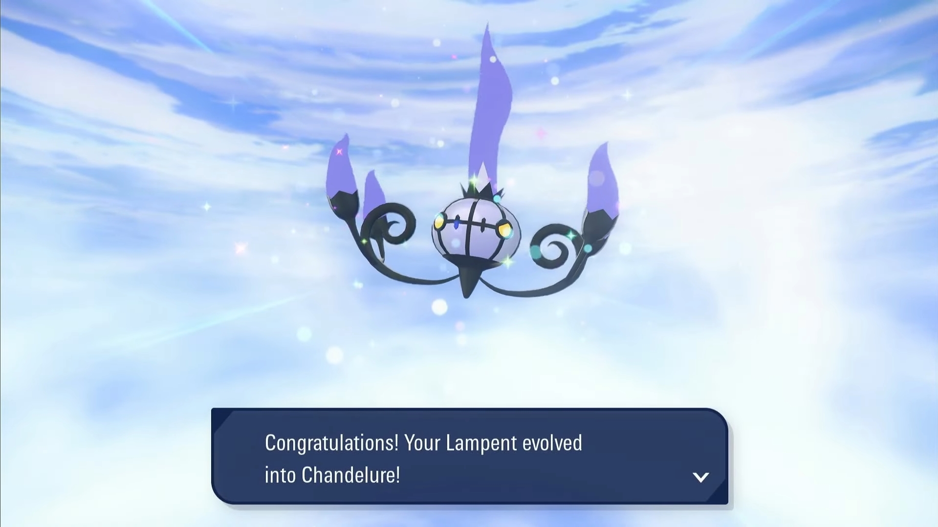 Chandelure in Pokemon Legends Z-A (Image via TPC)