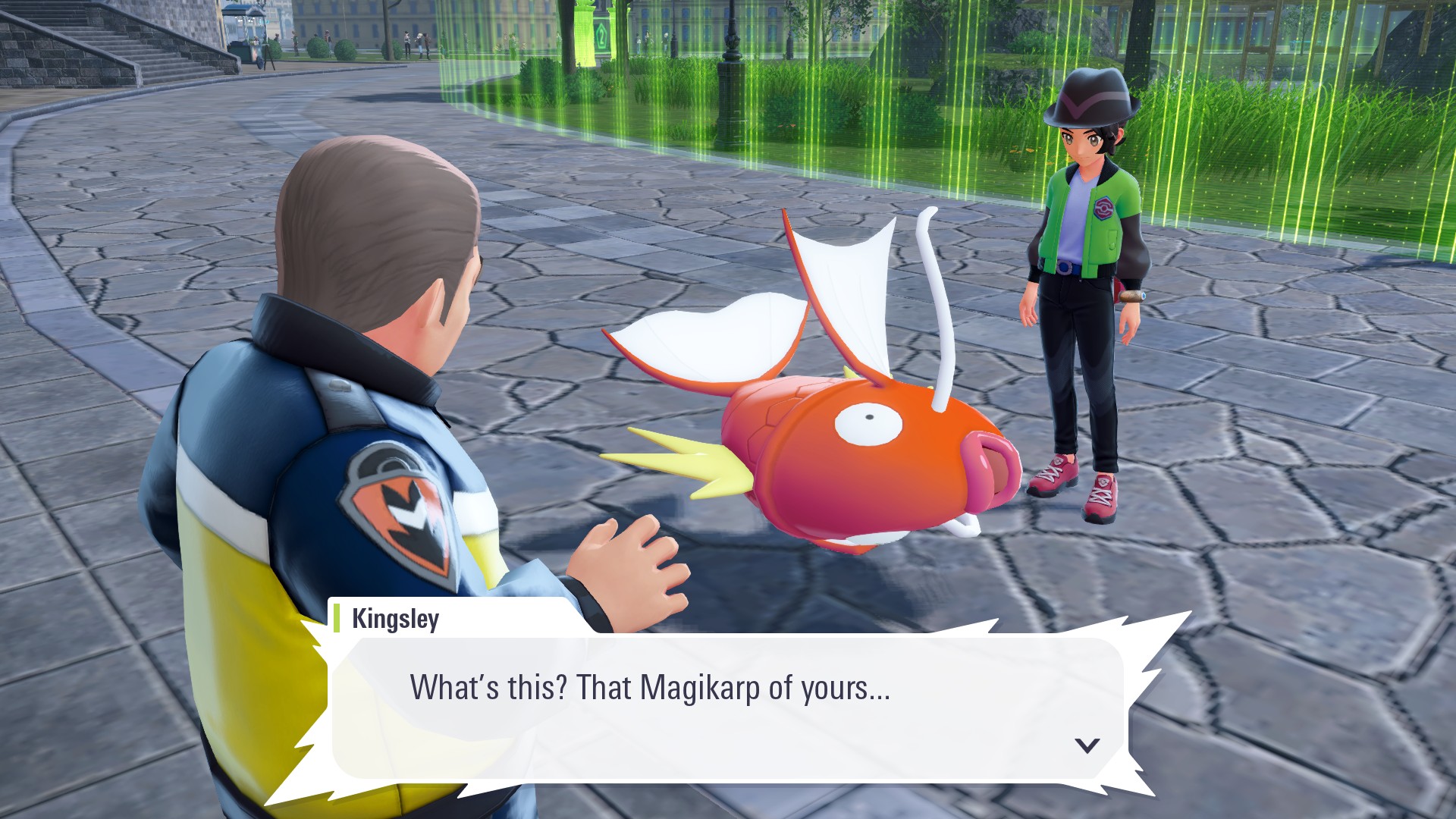 Magikarp in Pokemon Legends Z-A (Image via Deltias Gaming/TPC)