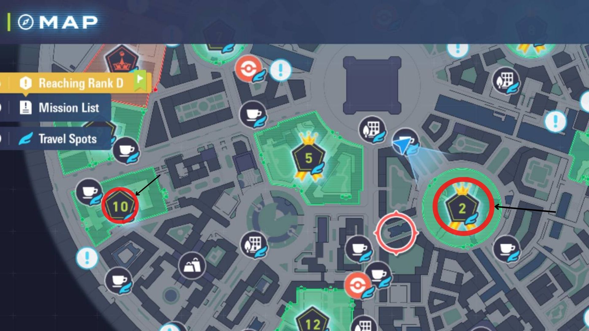 Staryu Locations (Image via Deltia's Gaming/TPC)