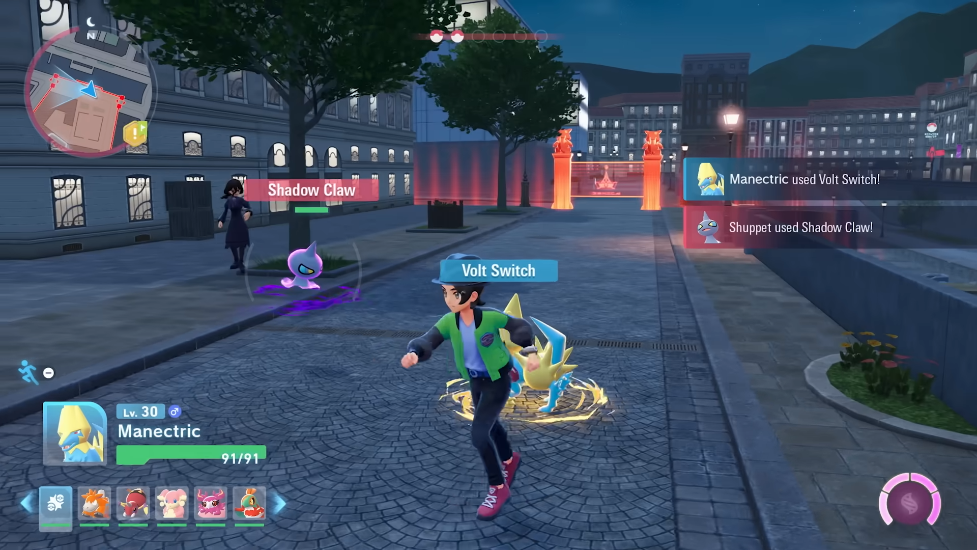 Chaotic battles (Image via The Pokemon Company)