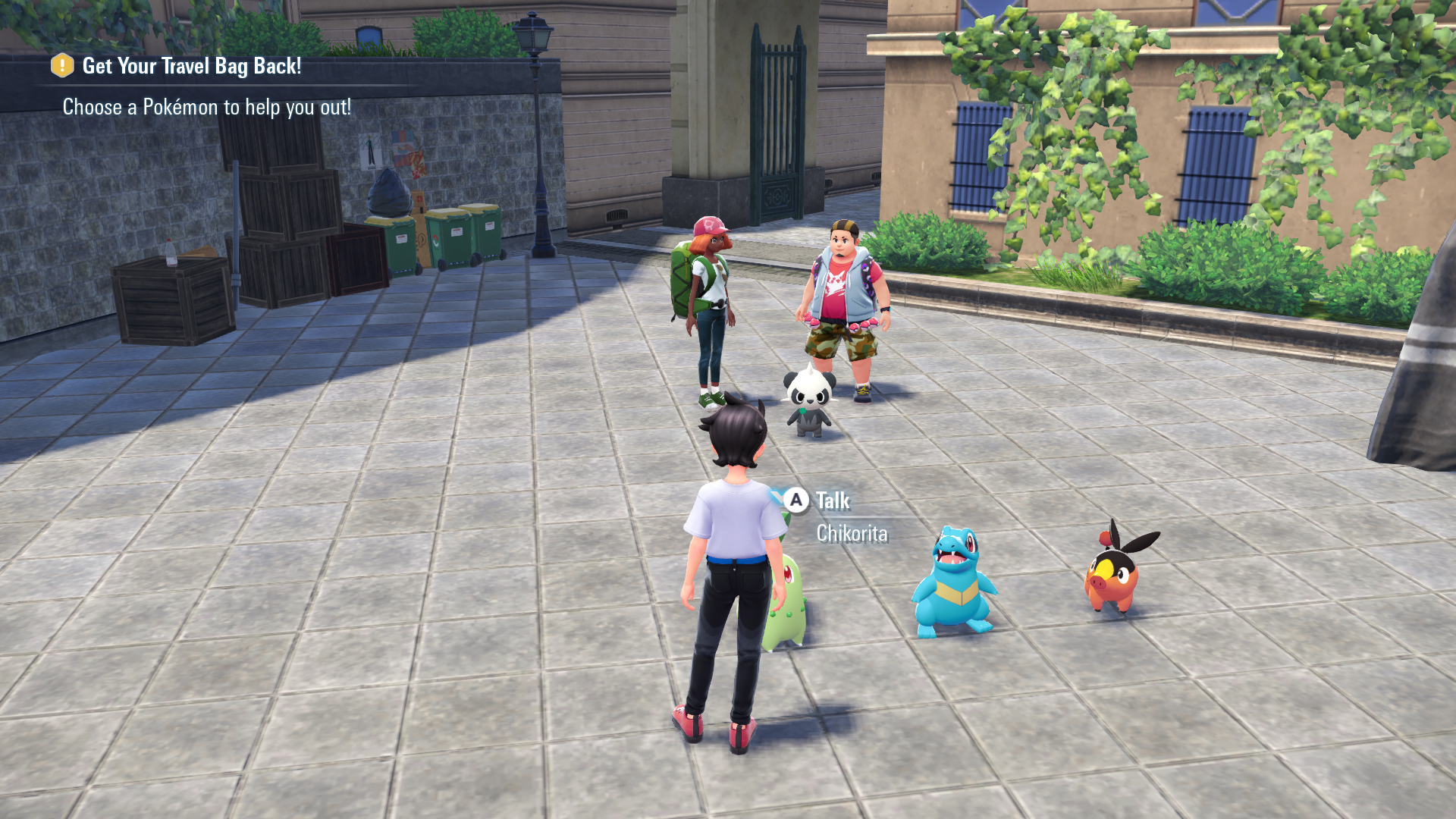 Choose your starter (Image via The Pokemon Company)