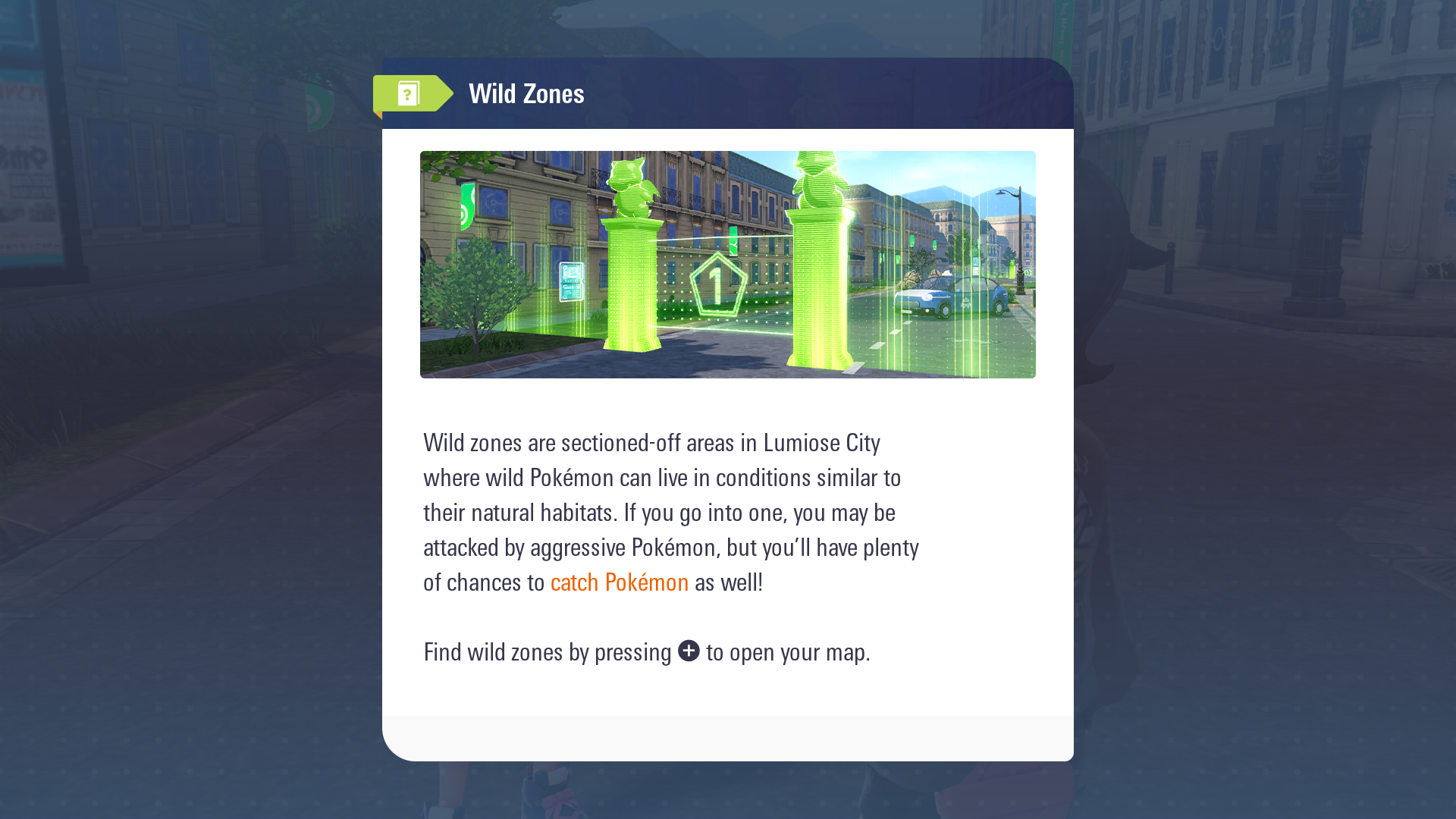 Head to the Wild Zone and start catching Pokemon (Image via The Pokemon Company)