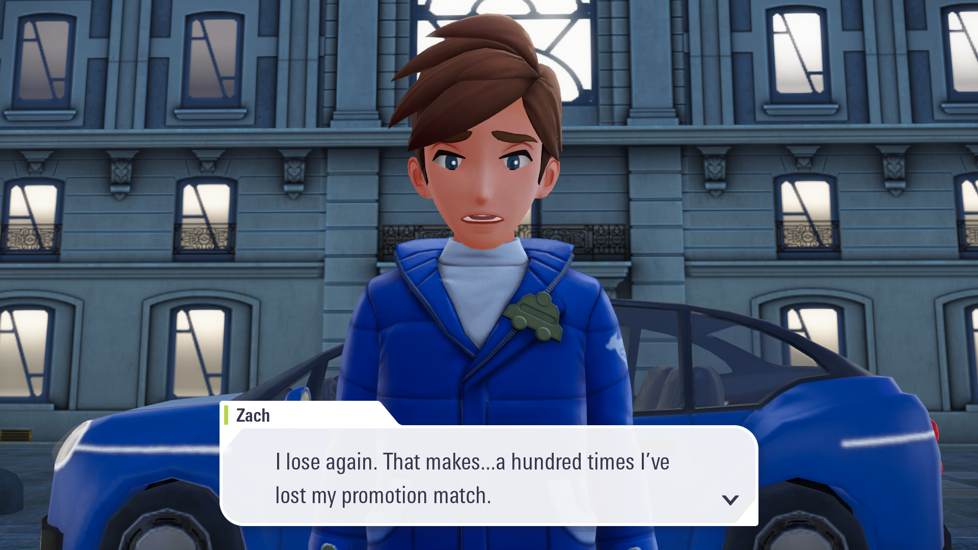 Defeat Zach (Image via The Pokemon Company)