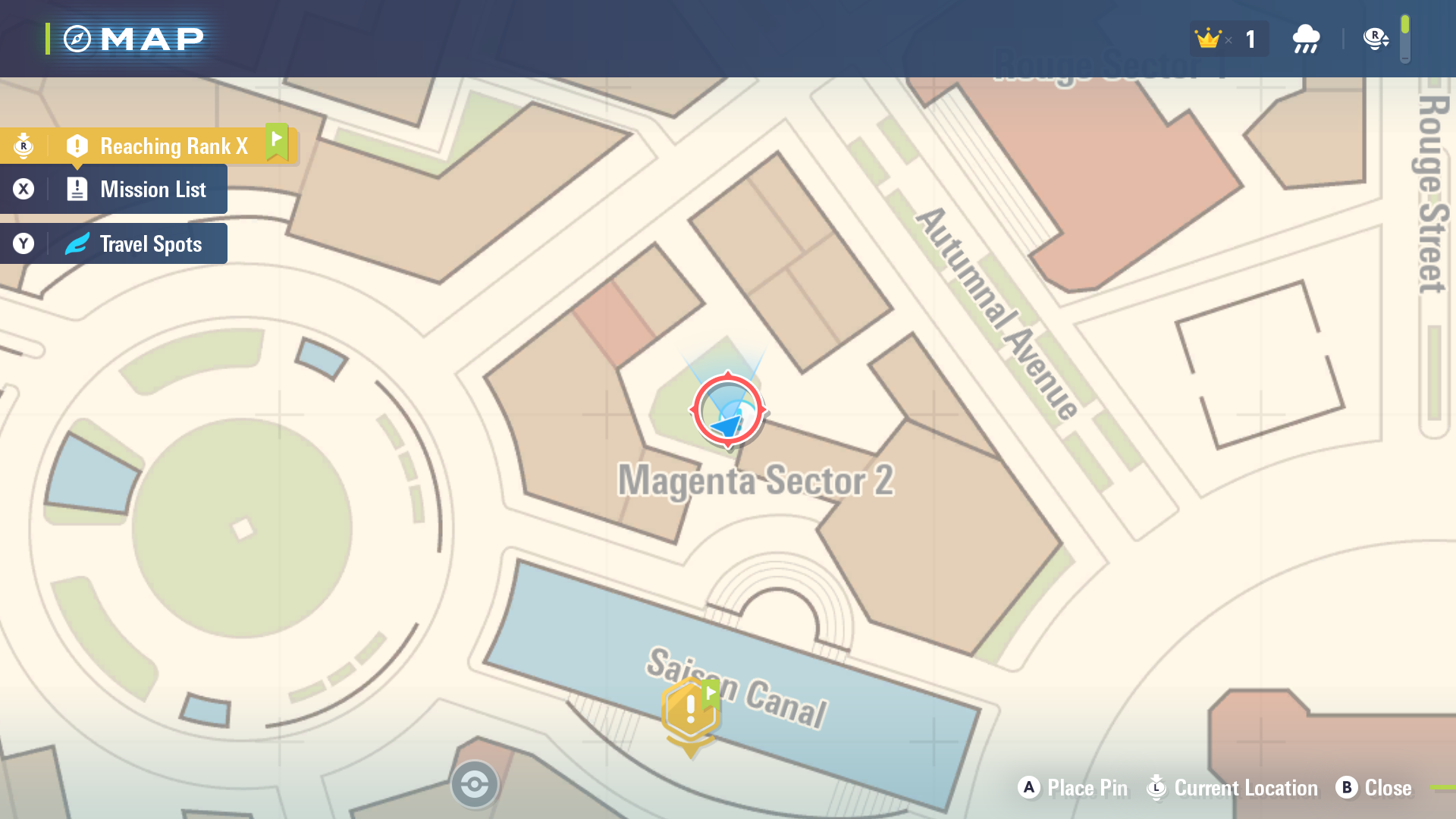 Fennekin Side Mission Location in Pokemon Legends Z-A (Image via The Pokemon Company) Froakie Chespin