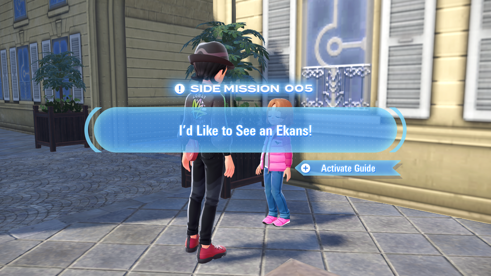 Ismene wishes to see an Ekans! (Source: The Pokemon Company)