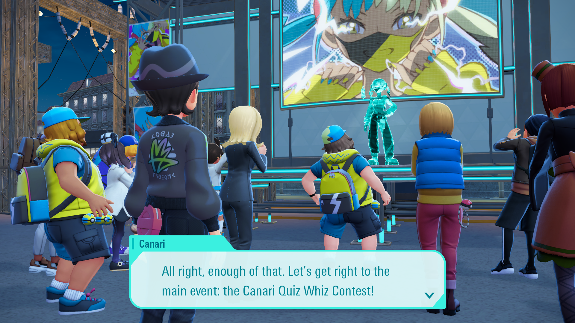 Start the Canari Quiz Whiz Contest (Image via The Pokemon Company)