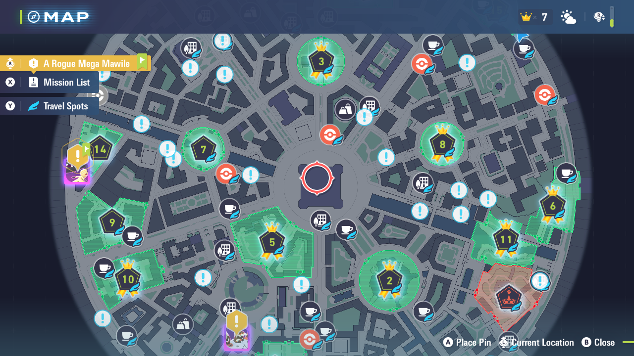 Some Wild Zones don't unlock until later on (Image via The Pokemon Company)