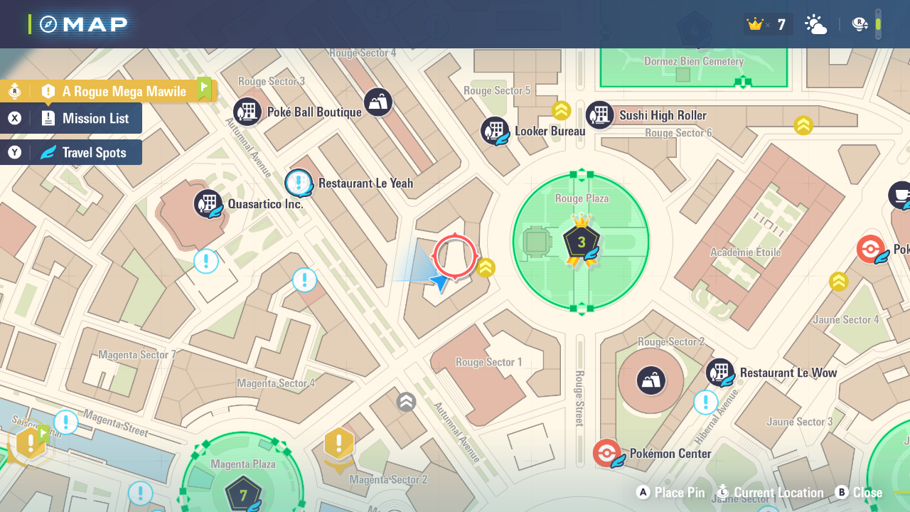 This location will have four mint stores together (Image via The Pokemon Company)