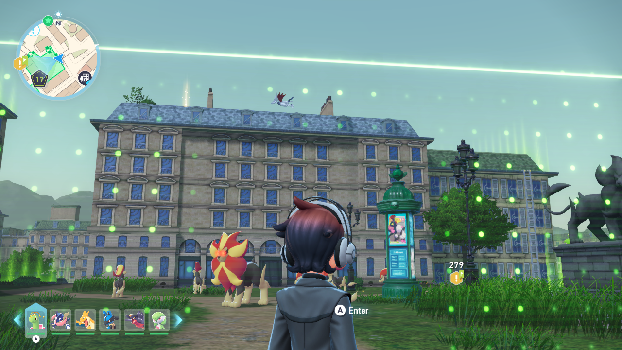 Skarmory soars through the sky (Source: The Pokemon Company)