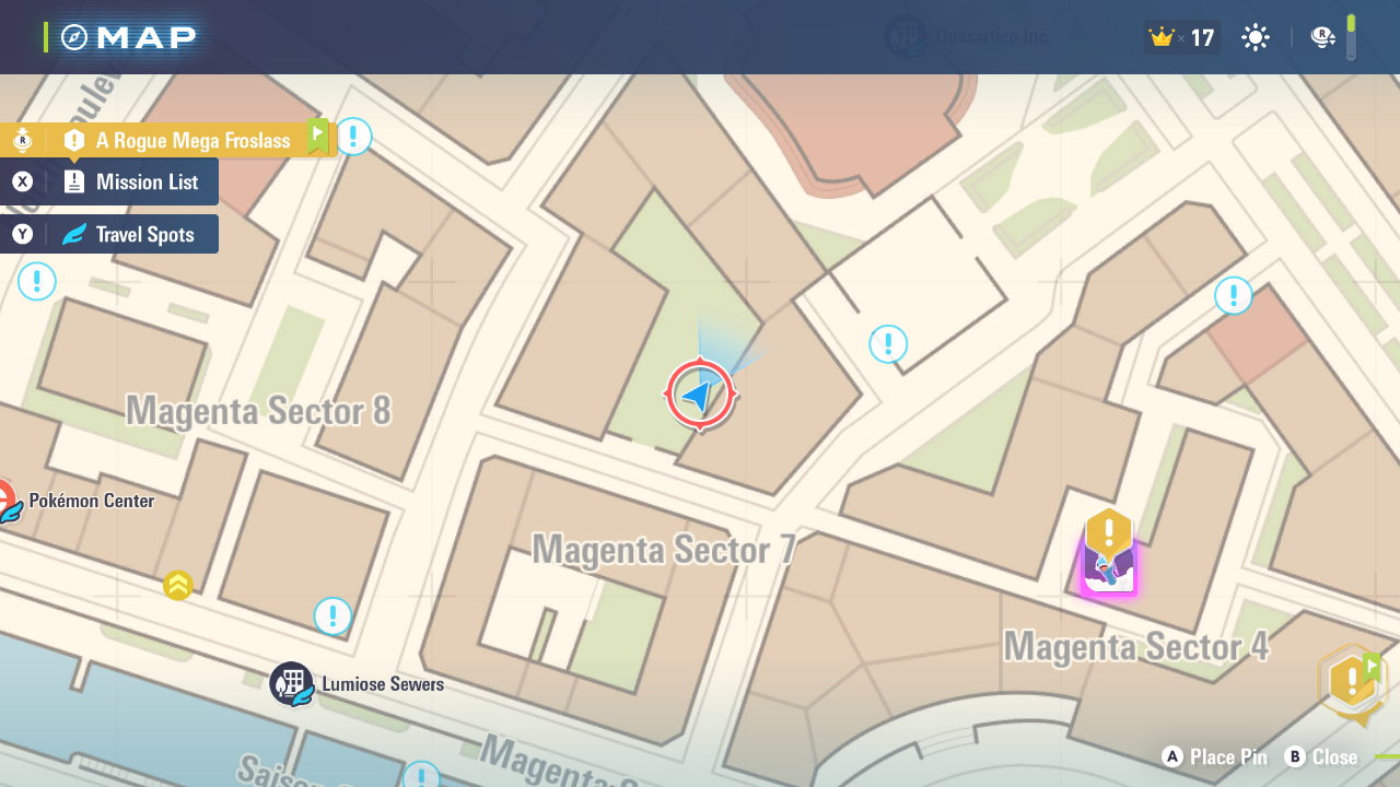 Magenta Sector 7 (Image via The Pokemon Company) Get Ralts, Kirlia, Gardevoir and Gallade