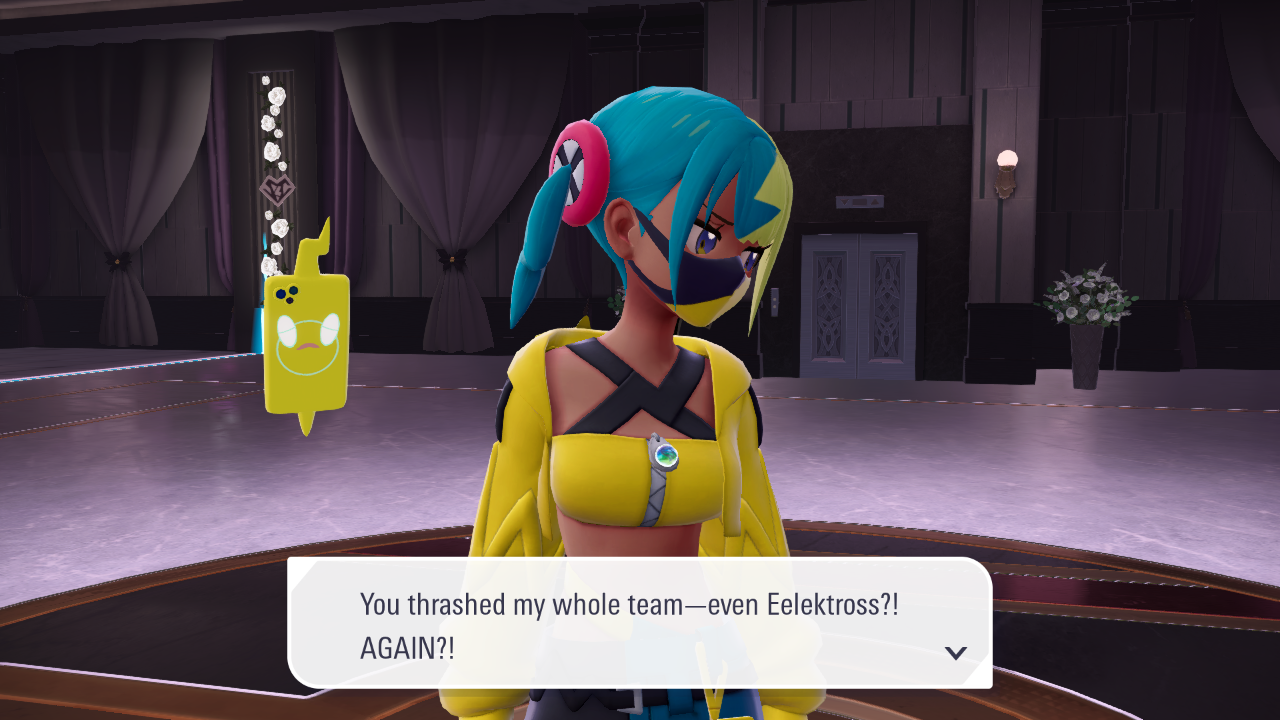 You have to fight Canari (Source: The Pokemon Company)
