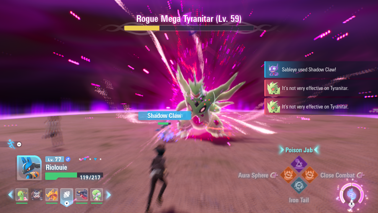 Tyranitar is a difficult opponent (Source: The Pokemon Company)