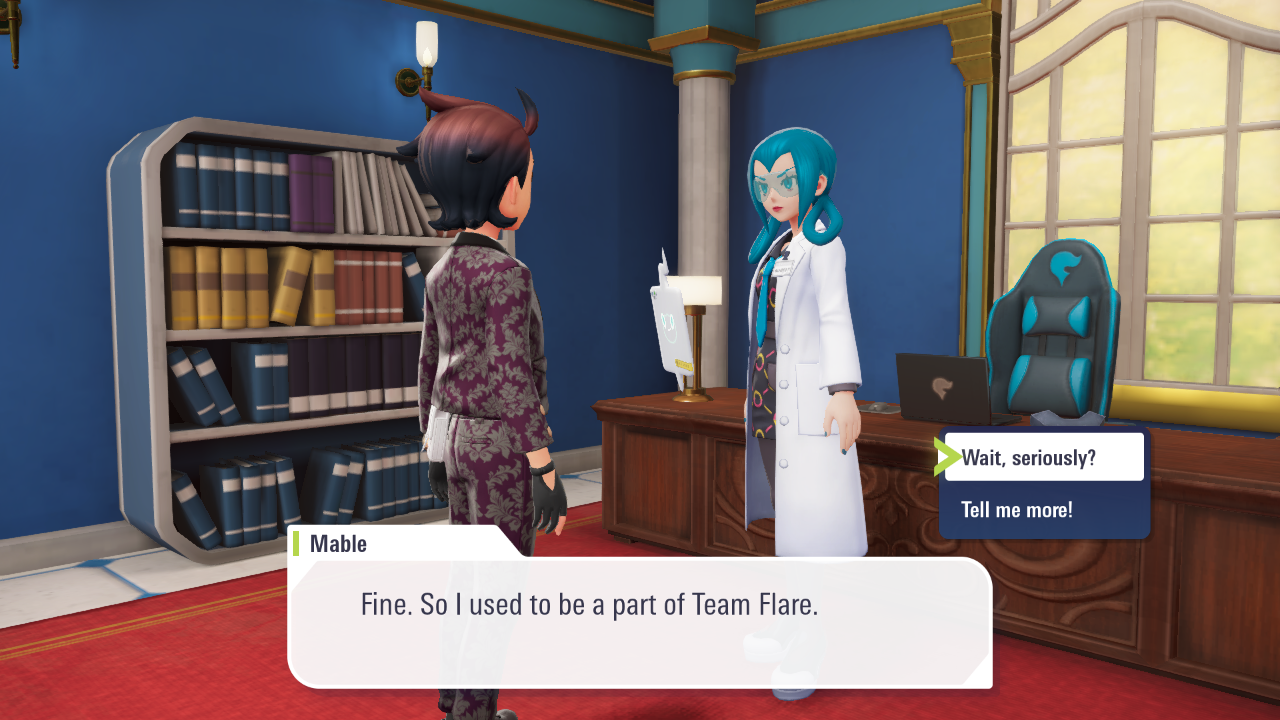 Mable was a member of Team Flare (Source: The Pokemon Company)
