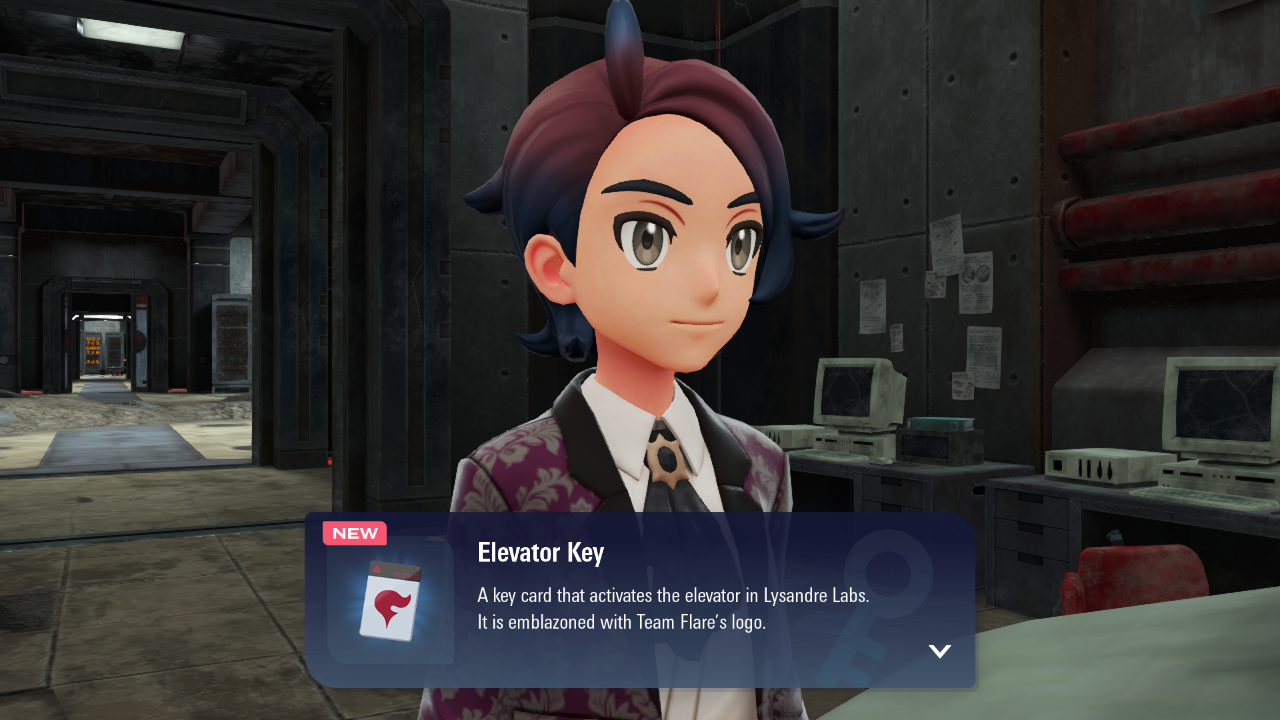 Find the Elevator Key (Source: The Pokemon Company)
