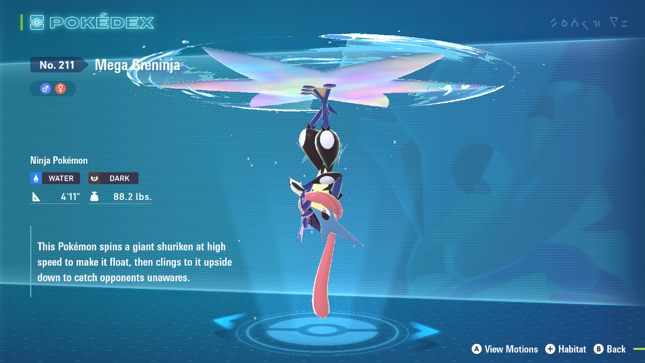 Best Nature and moveset for Greninja in Legends Z-A (Image via The Pokemon Company)