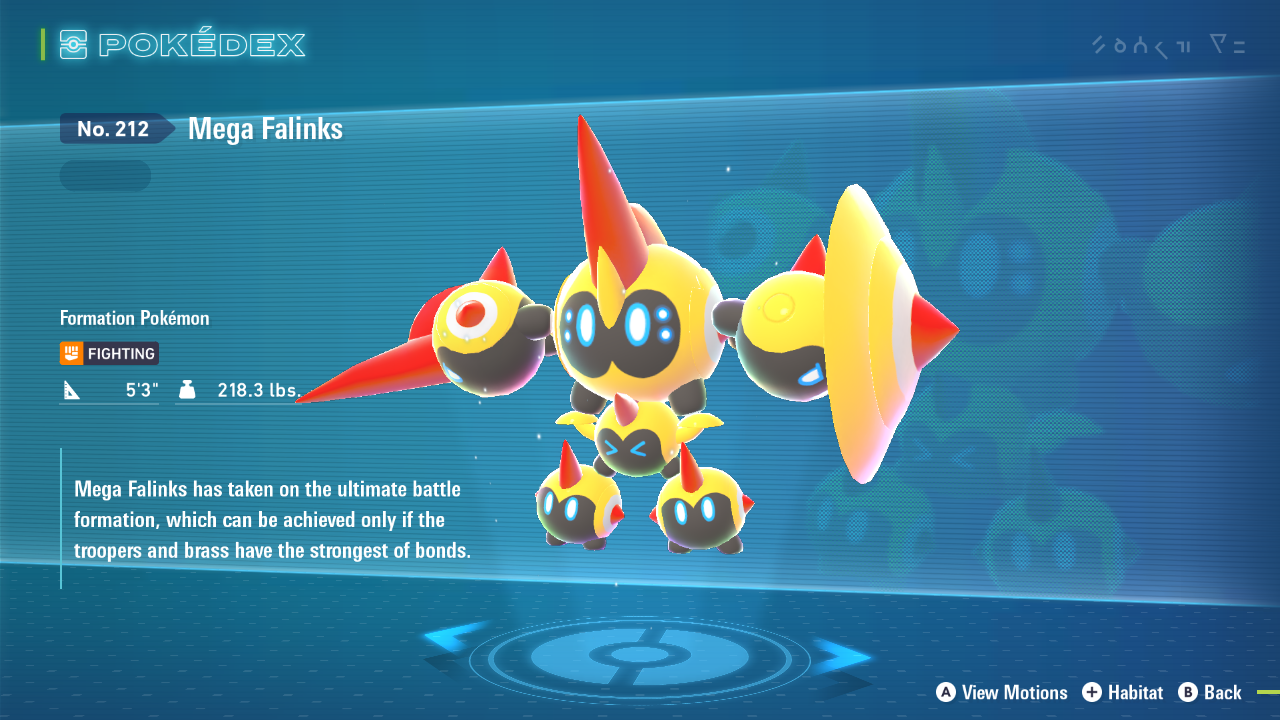 Mega Falinks (Image via The Pokemon Company)