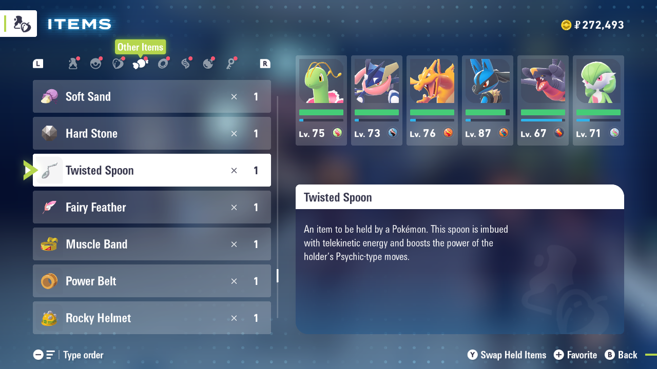 Twisted Spoon (Image via The Pokemon Company)