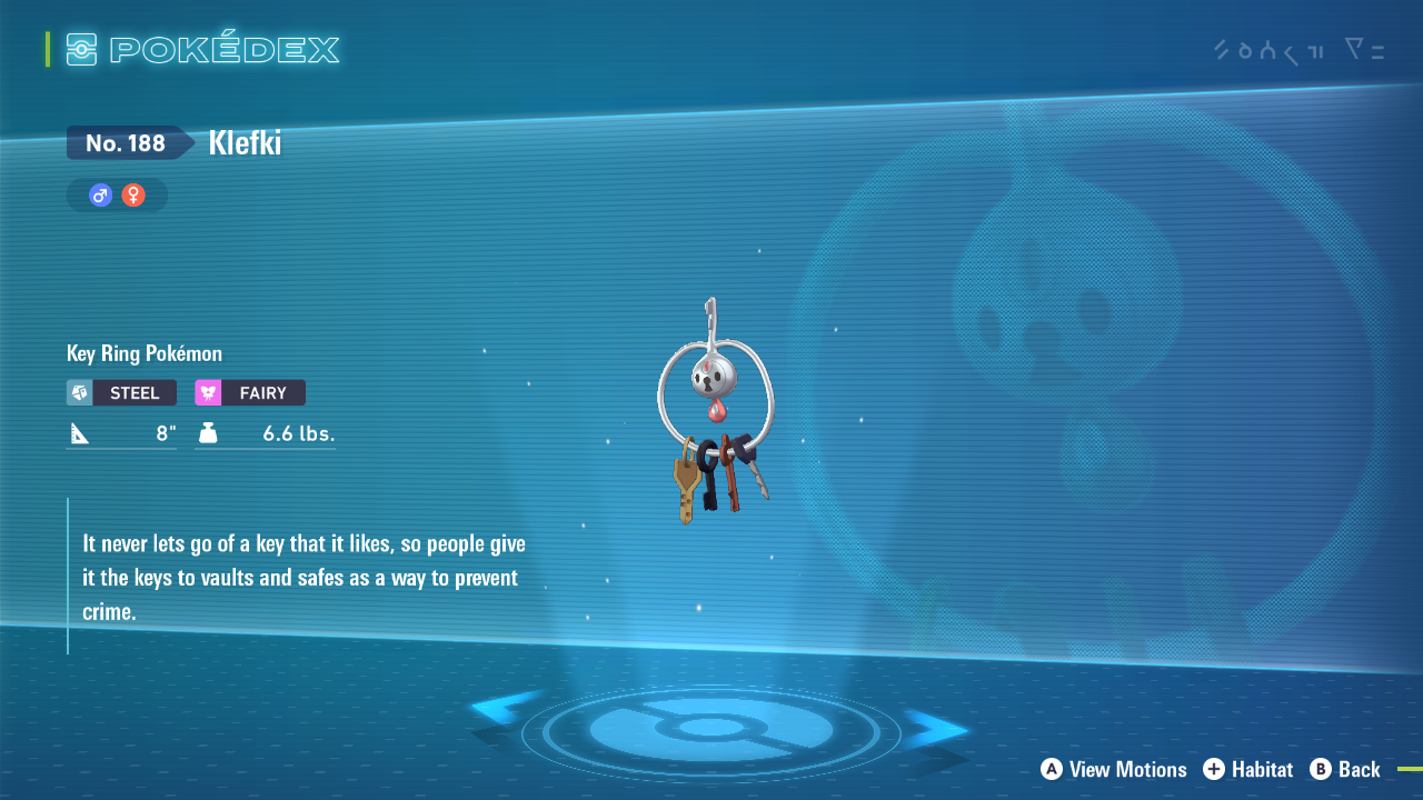 Klefki (Image via The Pokemon Company)