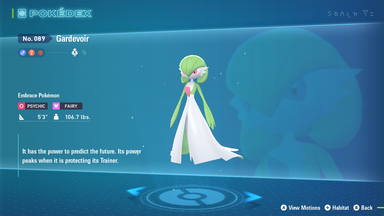 Gardevoir is one of the best Fairy-type Pokemon (Image via The Pokemon Company)