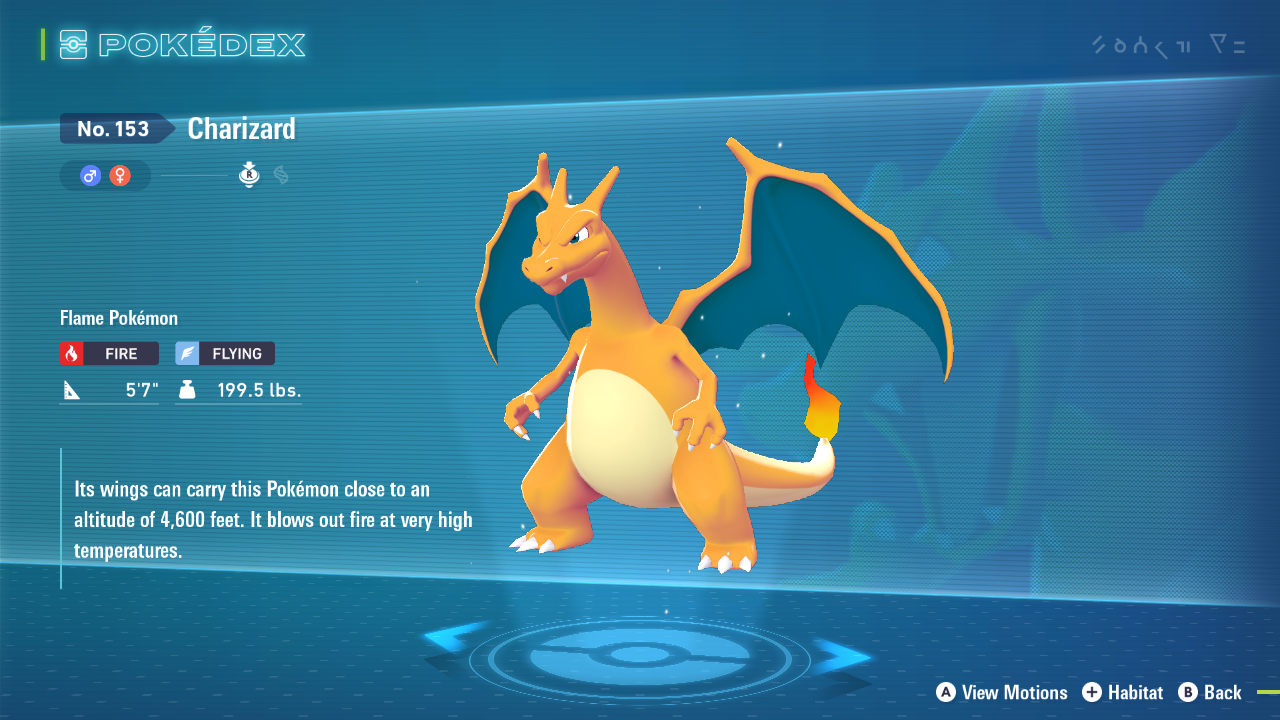 The best moveset and nature for Charizard in Legends Z-A (Image via The Pokemon Company)
