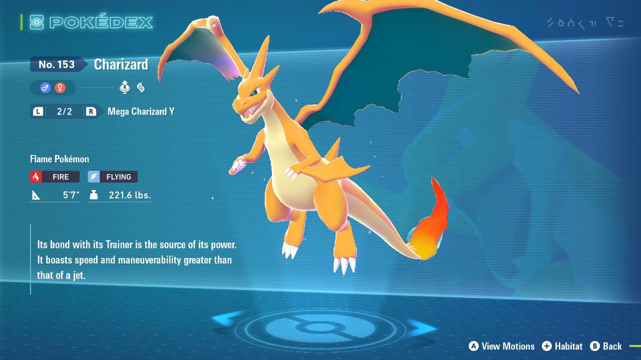 Mega Charizard Y (Image via The Pokemon Company)