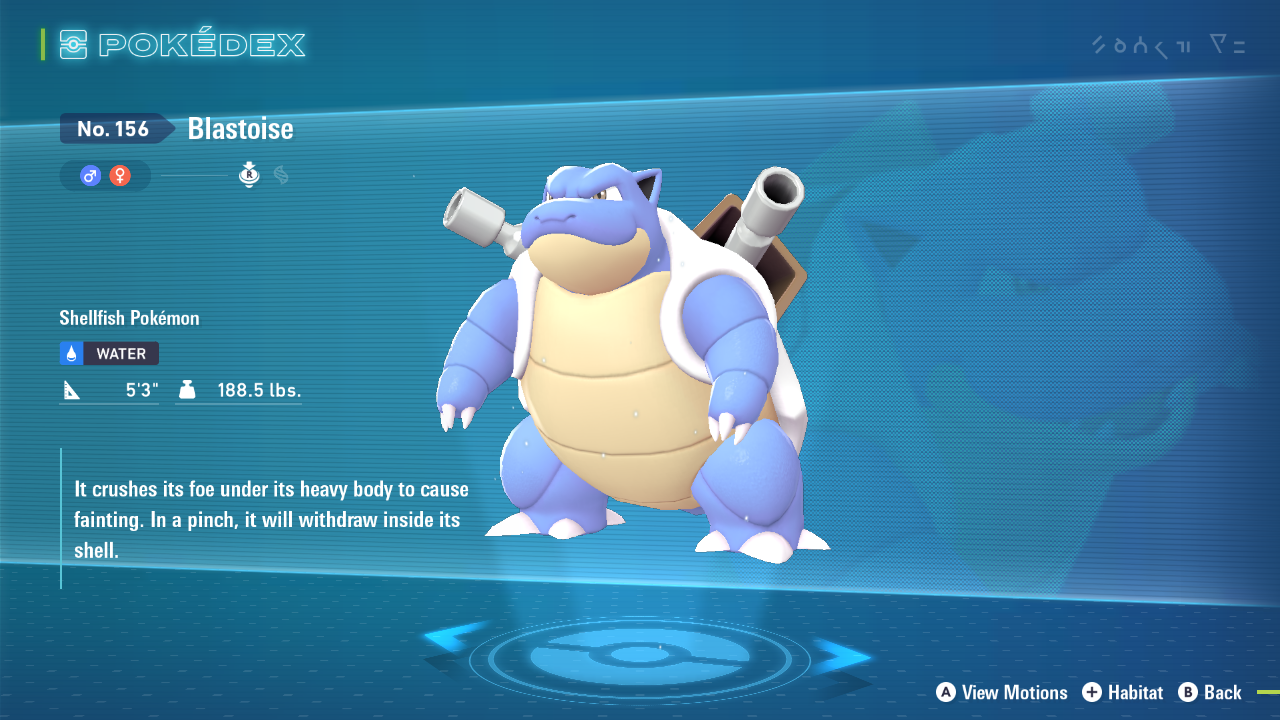 Best moveset and nature for Blastoise in Legends Z-A (Image via The Pokemon Company)
