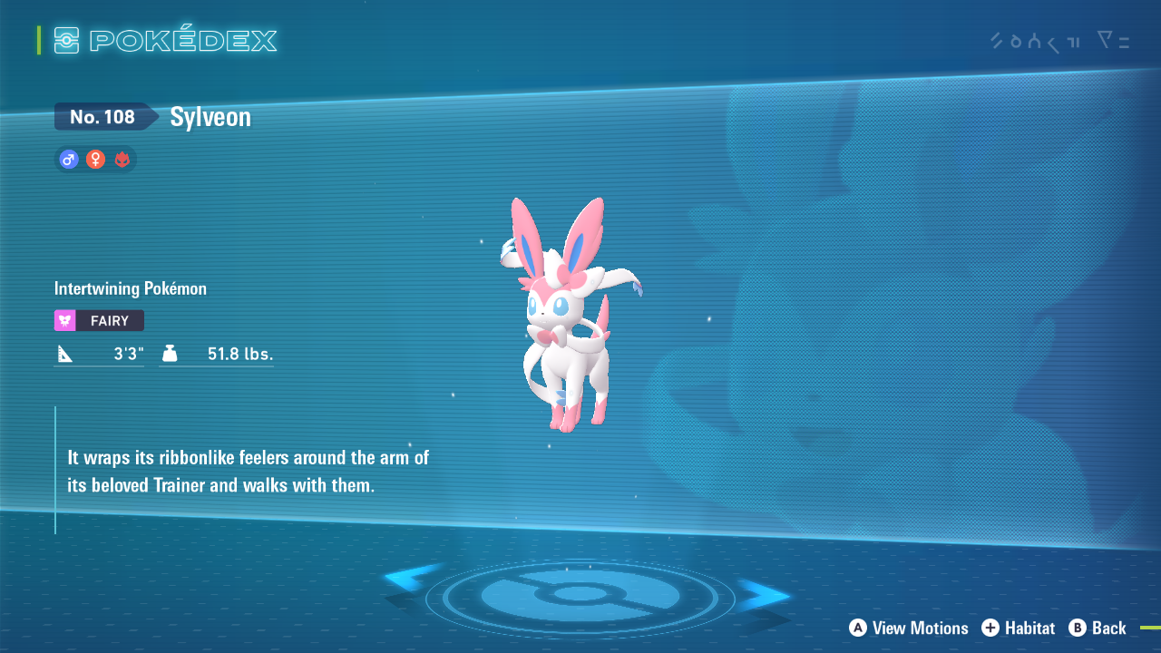 Best moveset and nature for Sylveon in Legends Z-A (Image via The Pokemon Company)
