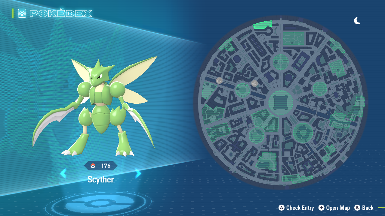 Scyther location (Image via The Pokemon Company)