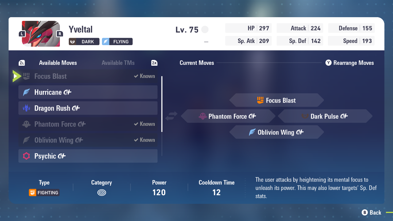 The best moves for Yveltal (Image via The Pokemon Company)