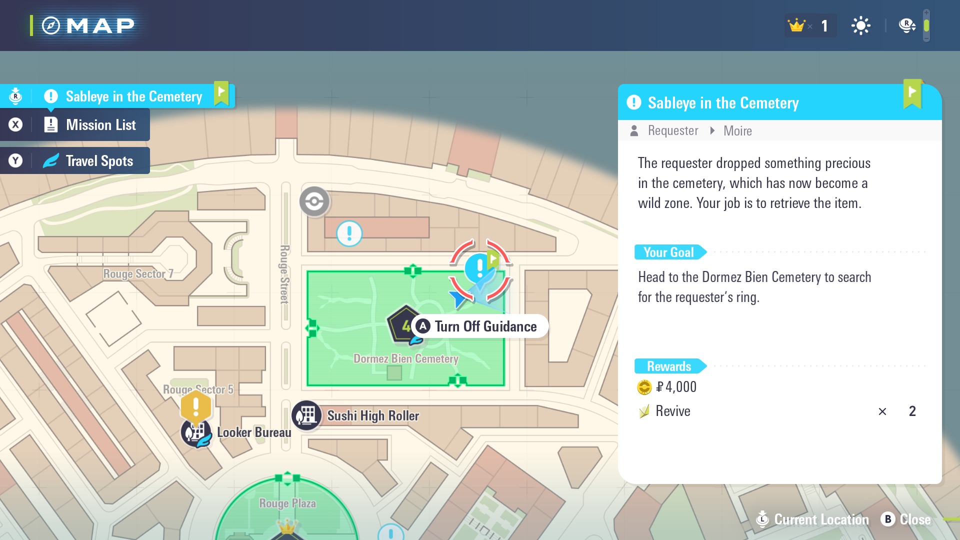 Quest information