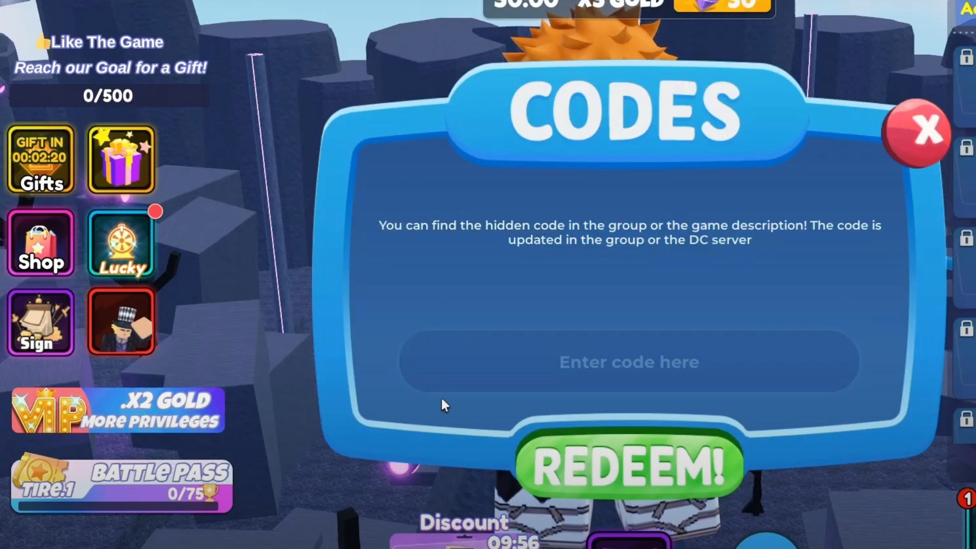 Redeeming codes