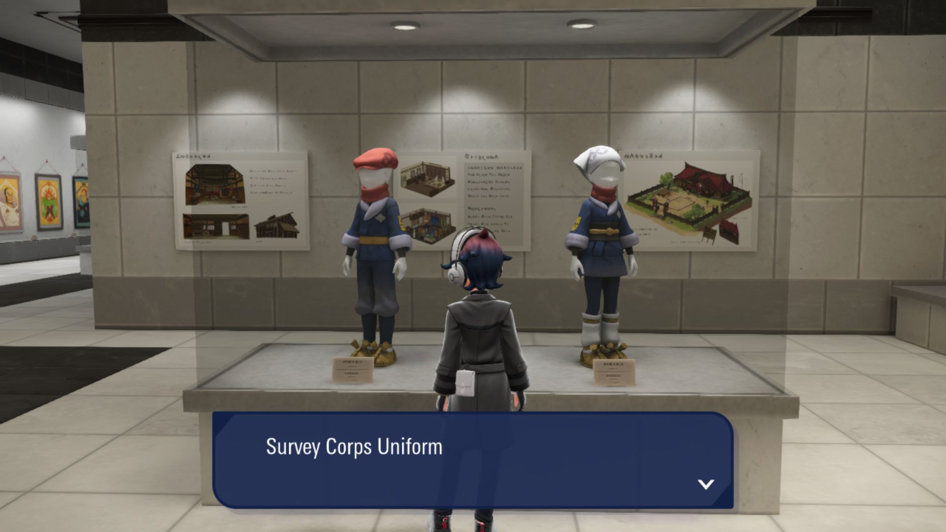 Rei and Akari's Survey Corps Uniform (Image via The Pokemon Company)