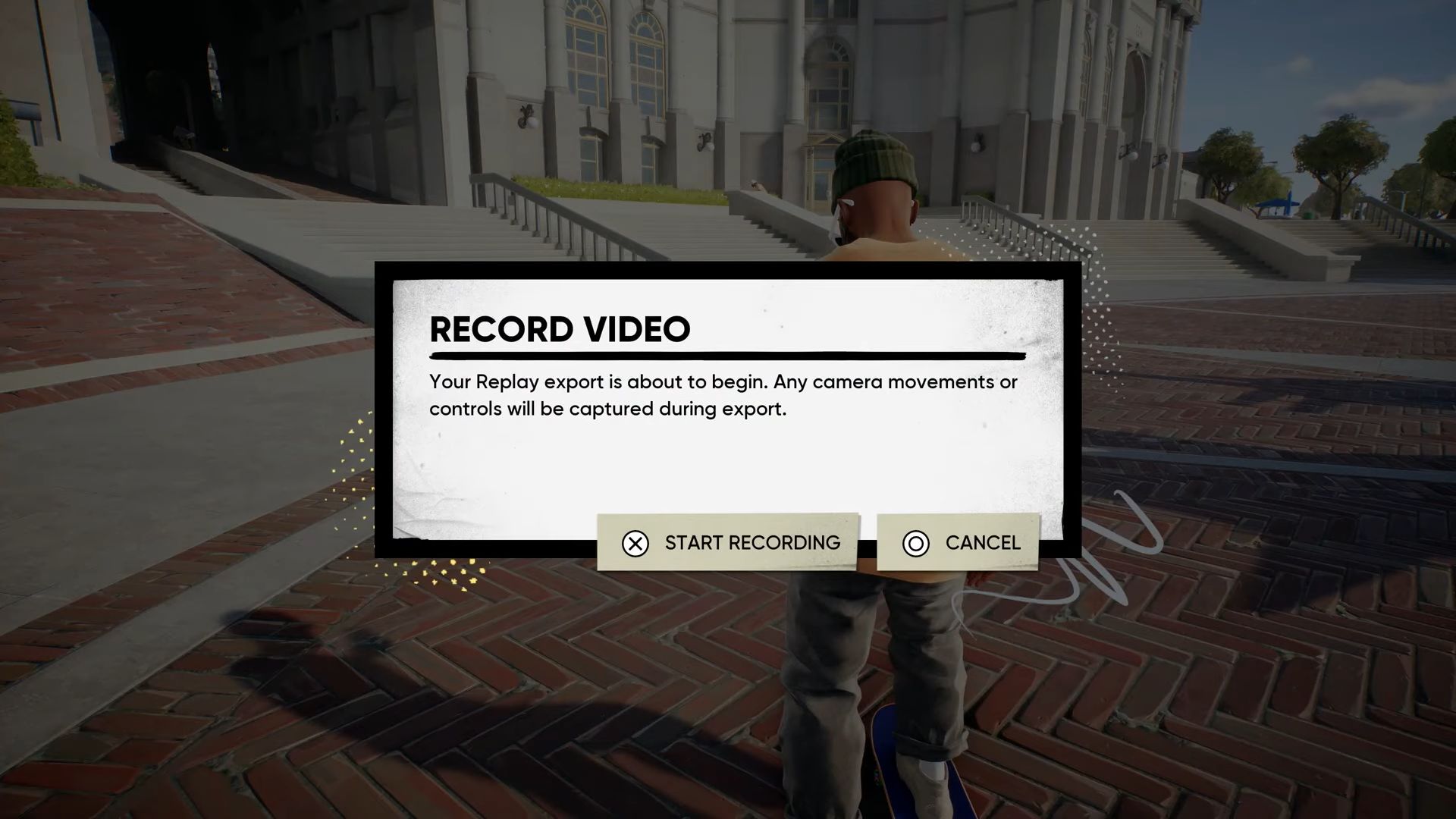 Skate: How to Use Replay