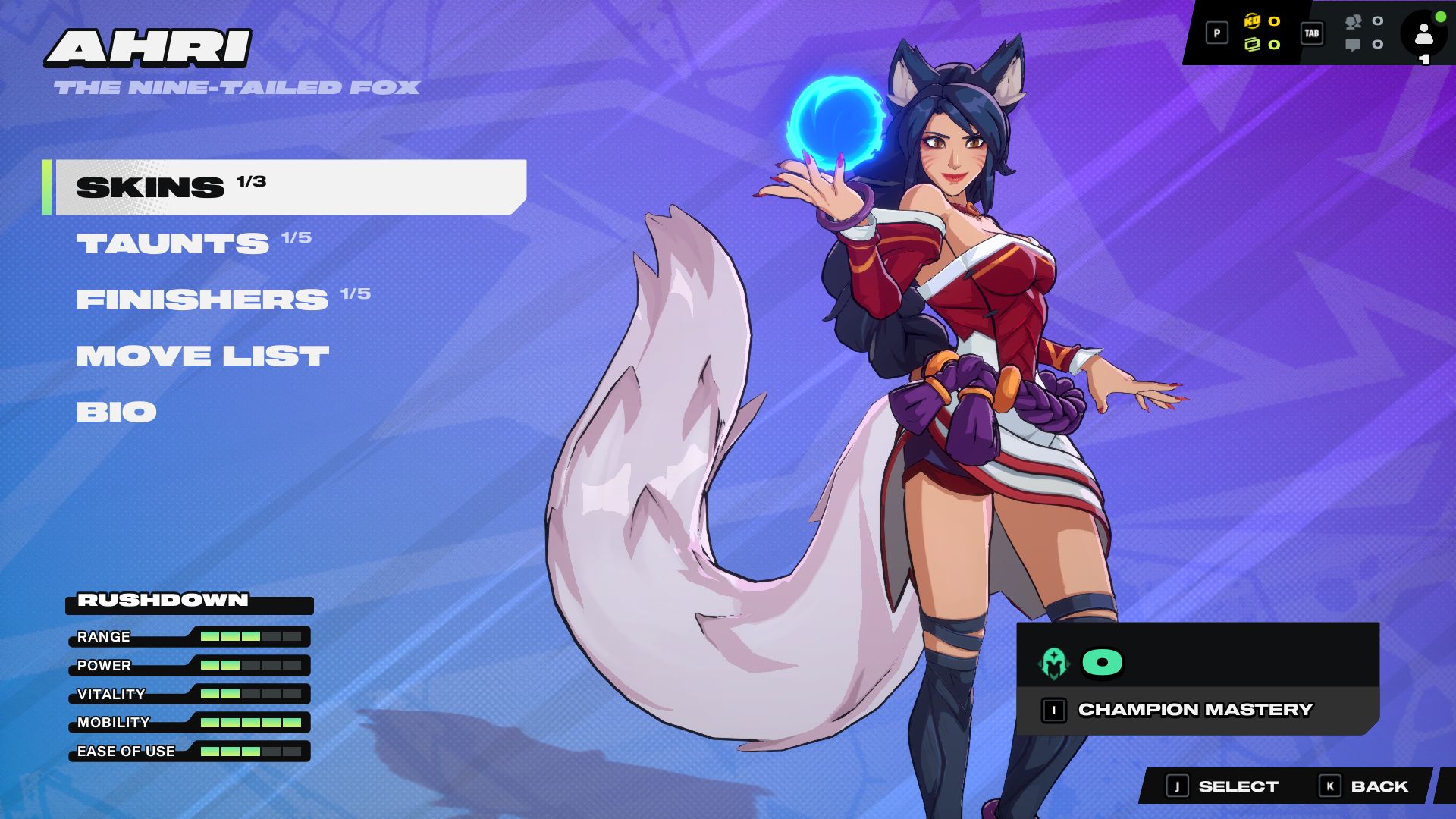 The Nine-Tailed Fox excels in mobility (Image via Riot Games)