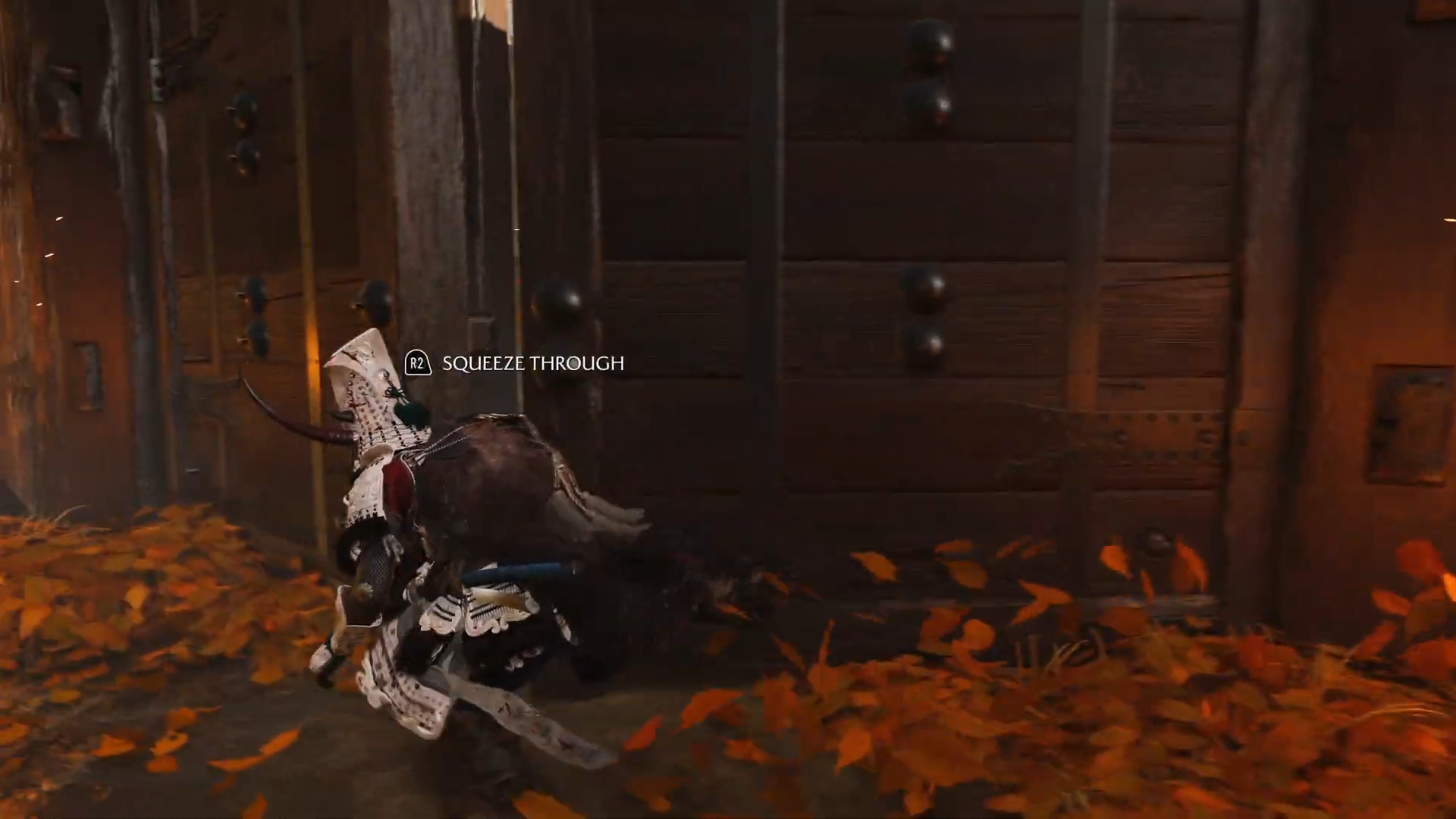 Sneak through (Image via Deltia's Gaming | Sucker Punch)