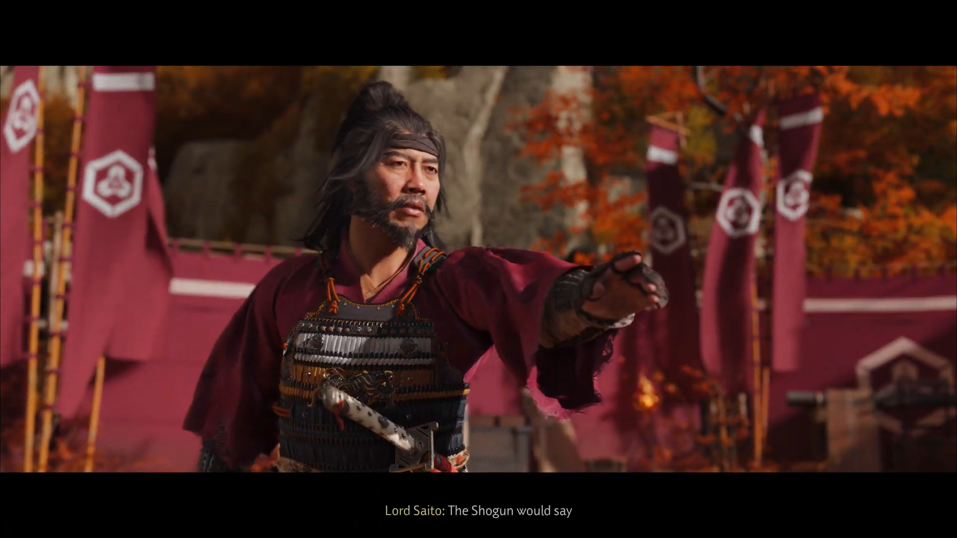 Duel Saito in Ghost of Yotei (Image via Deltia's Gaming | Sucker Punch)