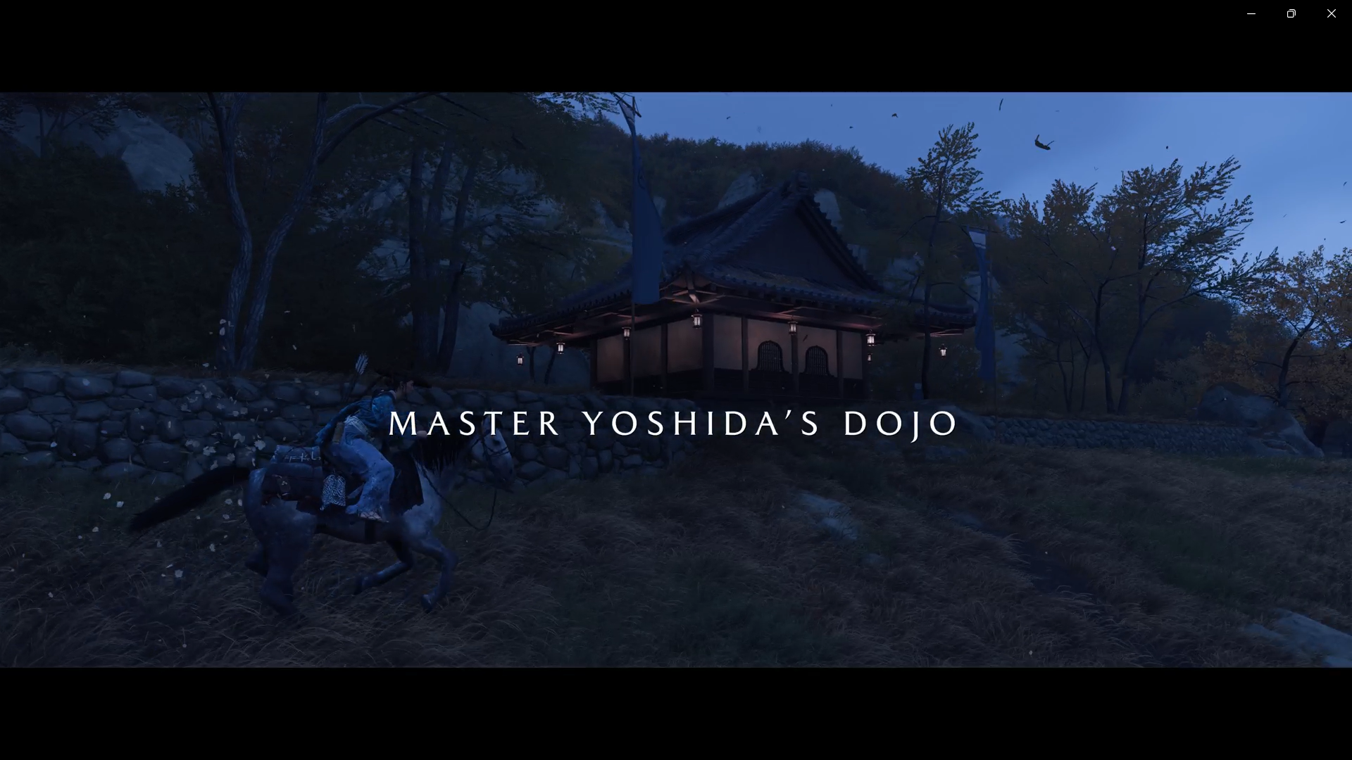 Reach the dojo (Source: Deltia's Gaming | Sucker Punch)