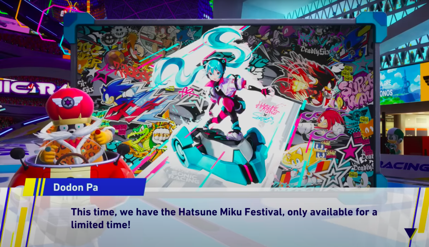 The Hatsune Miku event is live until October 5 (Image via Sega)