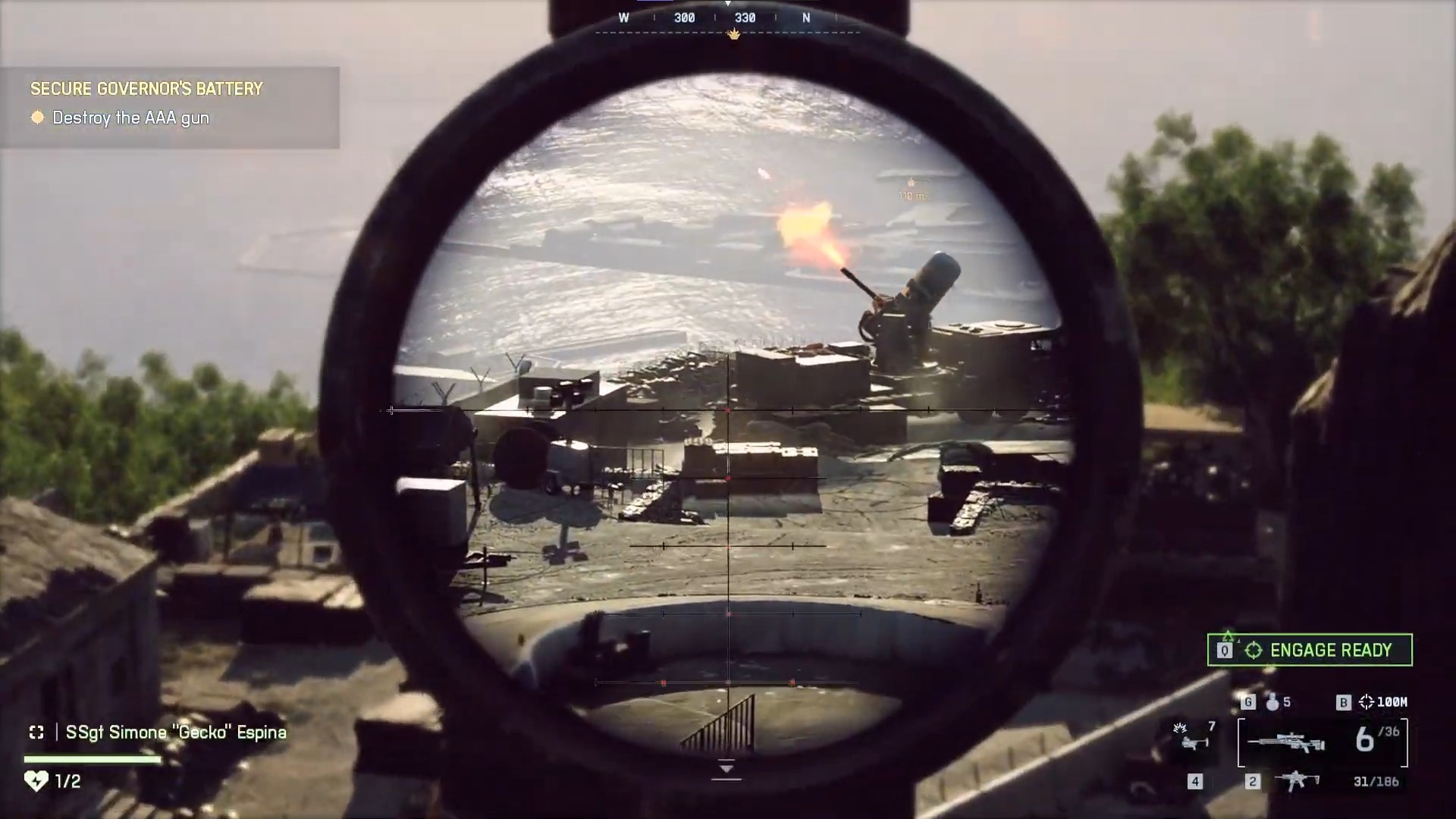 Destroy the AAA guns (Source: Electronic Arts)