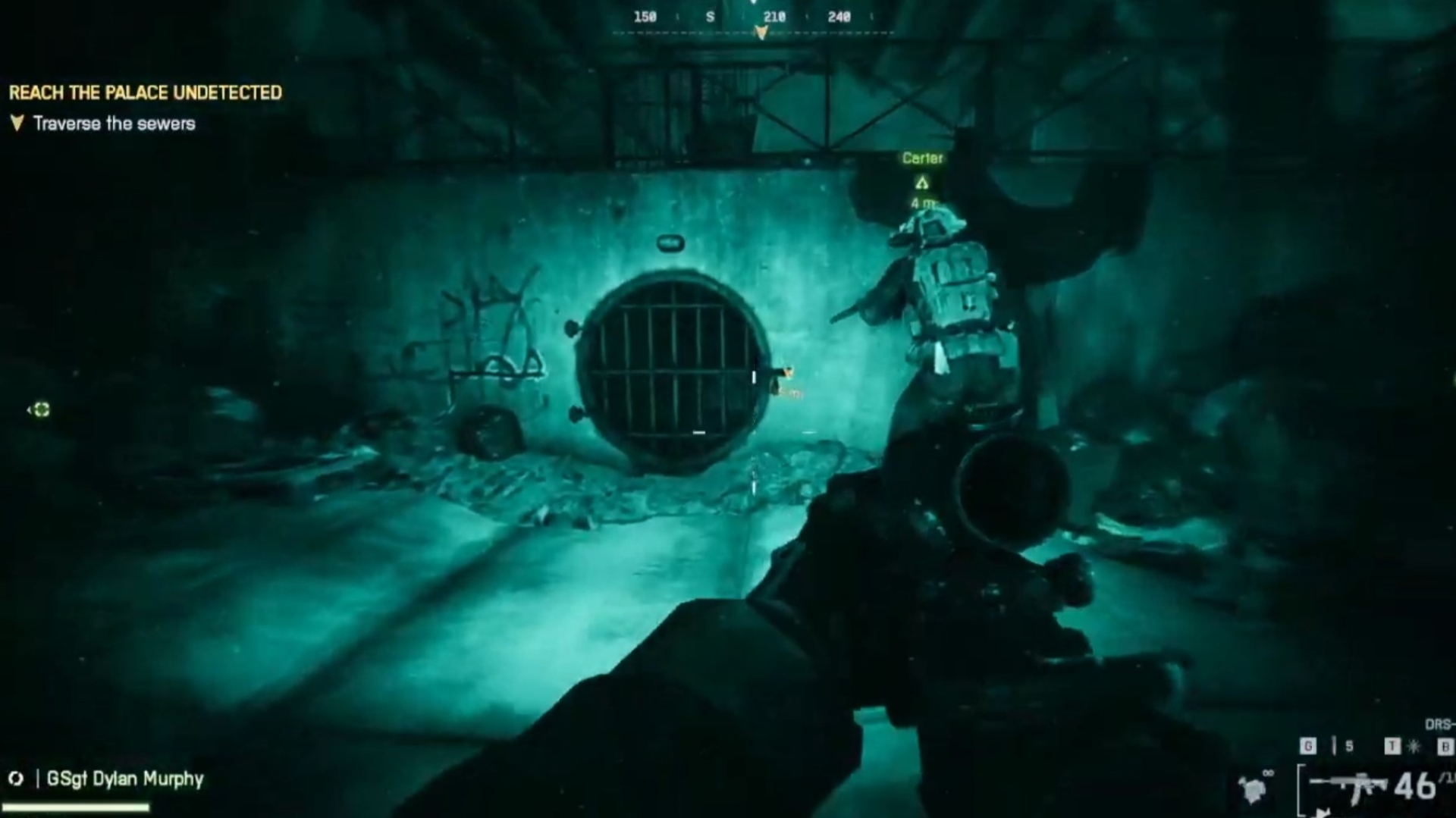 Traverse through sewers and get to the palace (Source: Electronic Arts)