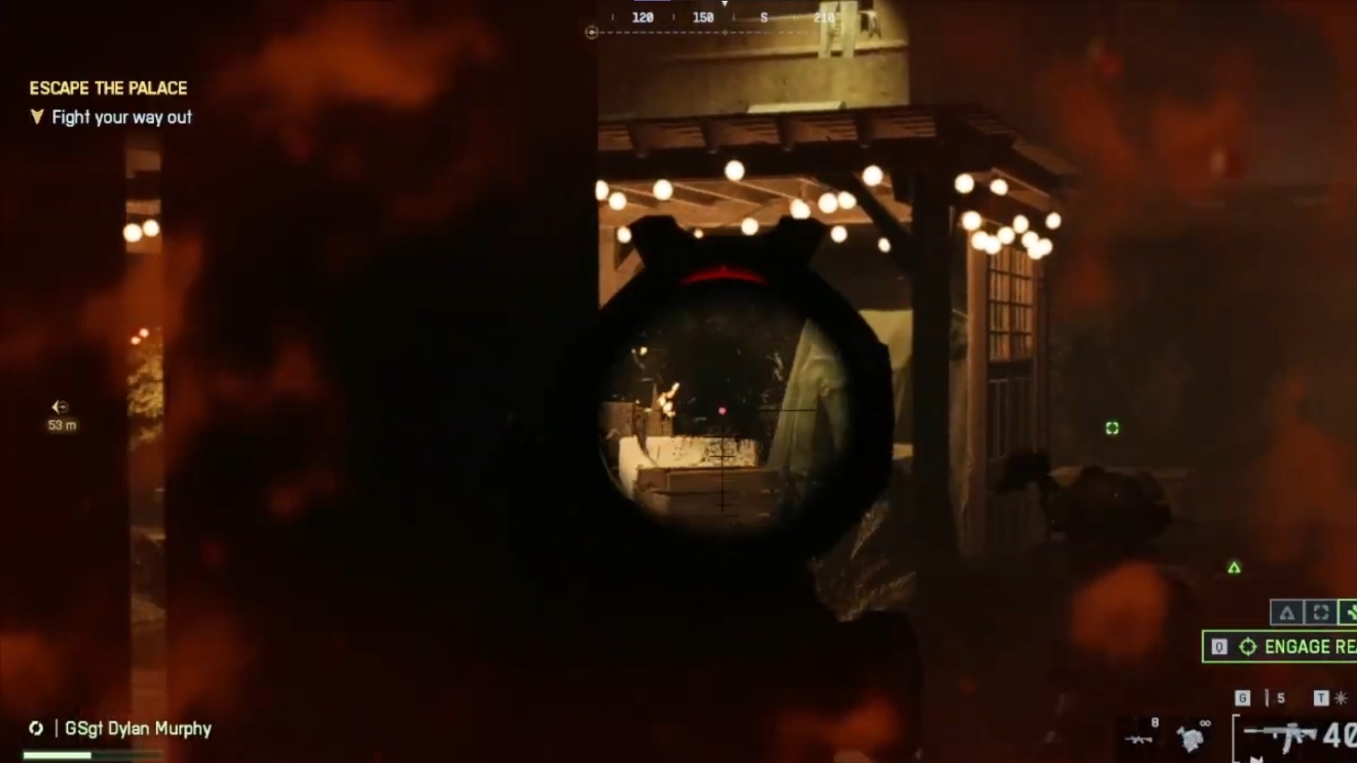 Fight through the palace and get out (Source: Electronic Arts)