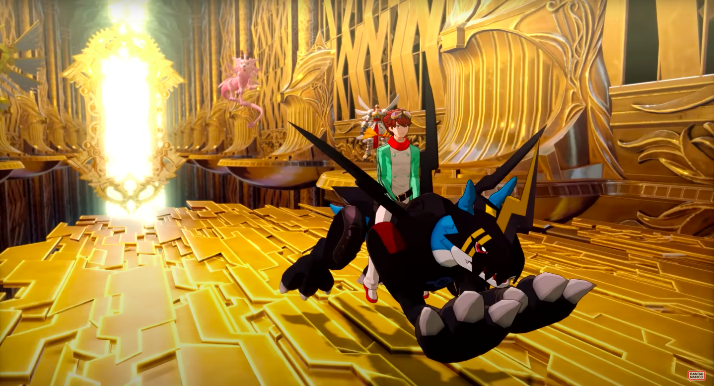 Ride on Digimon (Image via Bandai Namco Entertainment)