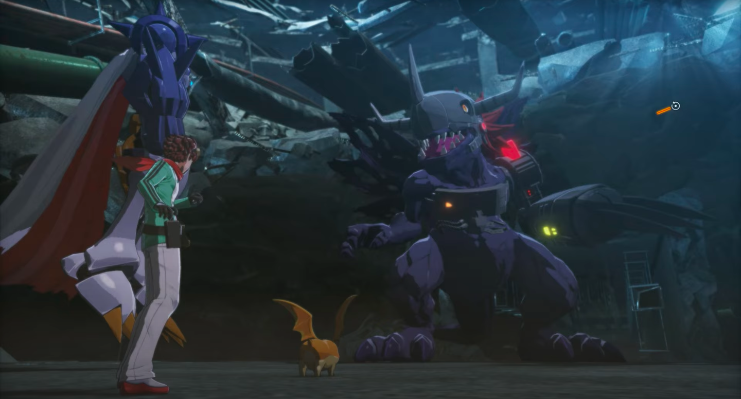Learn how to Digivolve Patamon (Image via Bandai Namco Entertainment)