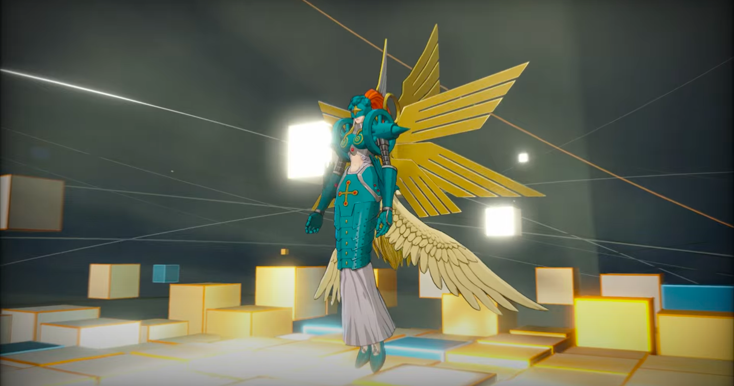 Ophanimon is a Mega Digimon in the game (Image via Bandai Namco Entertainment)