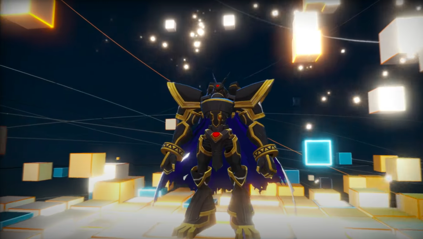 Alphamon in the game (Image via Bandai Namco Entertainment)