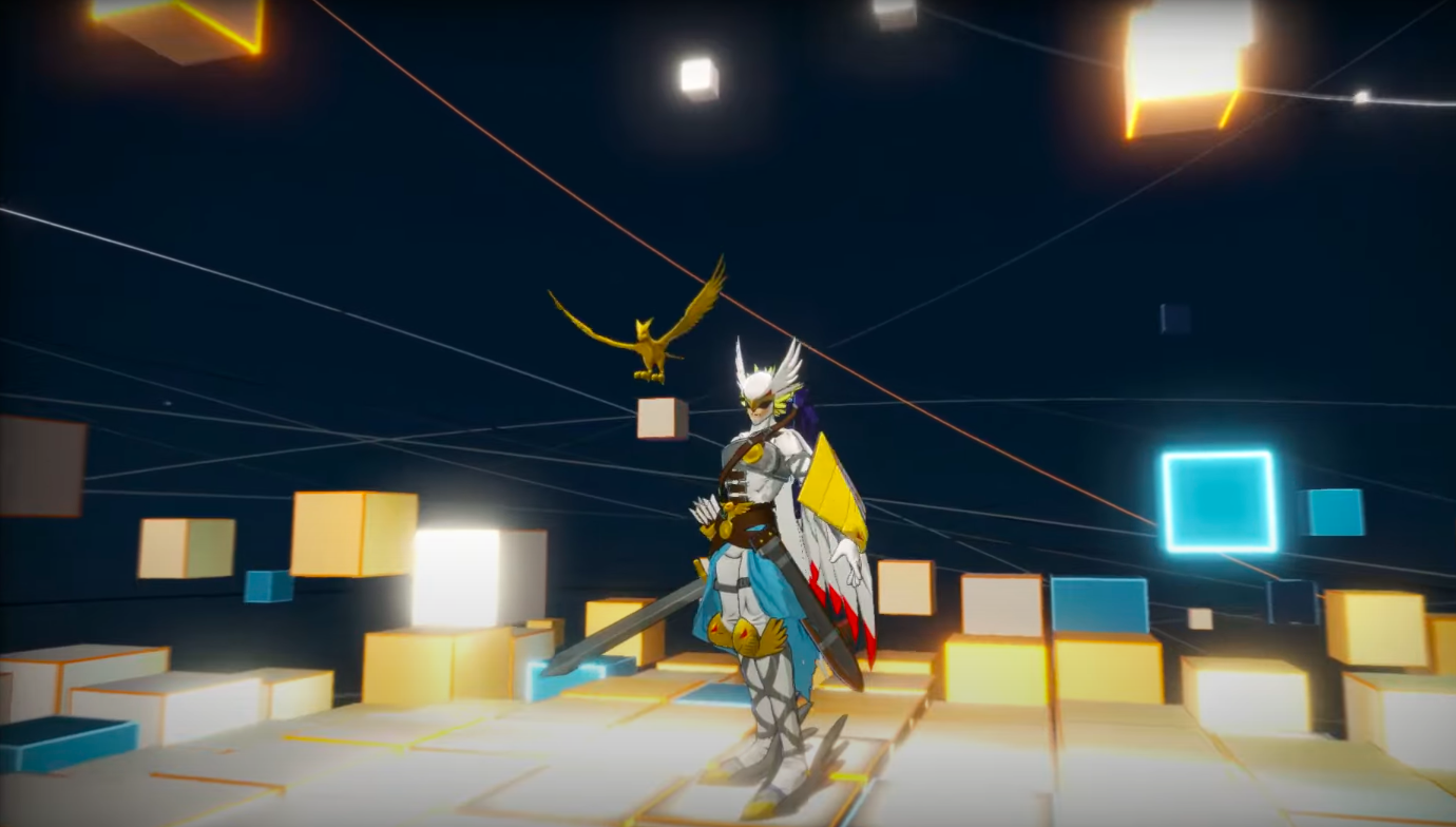 Valkyrimon in the game (Image via Bandai Namco Entertainment)