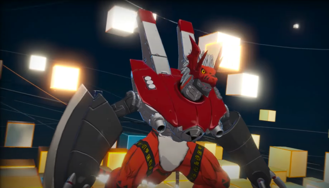 Gallantmon in the game (Image via Bandai Namco Entertainment)
